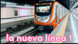 la nueva línea 1 @Metro_CDMX