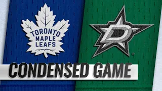 10/09/18 Condensed Game: Maple Leafs @ Stars