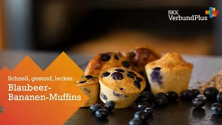 BLAUBEER-BANANEN-MUFFINS – Für jeden Anlass | Ohne Mehl | Gesunde Alternative