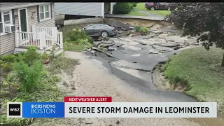 Leominster flooding leaves neighborhood "like a disaster area"