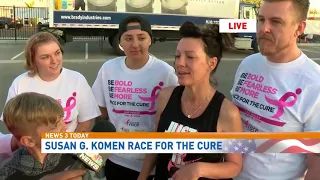 Race for a Cure: Breast cancer survivors and fighters say support is medicinal