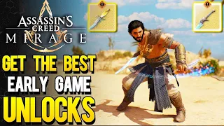 Amazing Things To Unlock FIRST In Assassin's Creed Mirage! (AC Mirage Best Tips and Tricks)