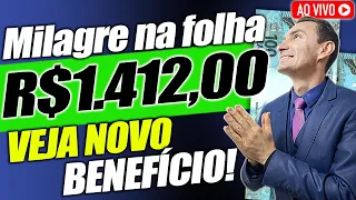 INSS e GOVERNO Liberam BENEFÍCIO ANTECIPADO de R$1.412,00 na FOLHA de PAGAMENTO esse MÊS!