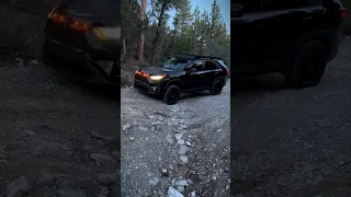 Off roading Modded 2021 Toyota RAV4 #overland #rav4 #toyota #travel #offroad