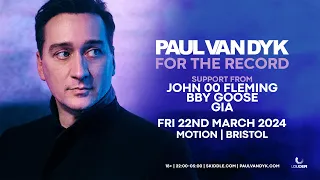 Paul Van Dyk @ Bristol 2024