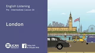 Learn English Via listening | Pre-Intermediate - Lesson 34. London