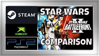 Star Wars Battlefront 2 Comparison (PS2/XBOX/STEAM/PC)