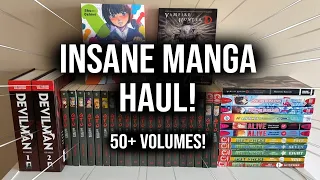 Absolutely INSANE November Manga Haul! (50+ Volumes)