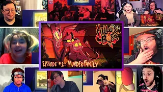 HELLUVA BOSS - Murder Family // S1: Episode 1 Reactions Mashup