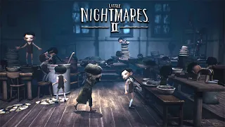 Escaping Through The Kitchen and Cafeteria Scene - Little Nightmares 2