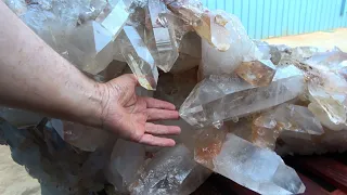 Mining a Gigantic Arkansas Quartz Cluster! 💎 (Extended Footage)