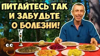 ПИТАЙТЕСЬ ТОЛЬКО ТАК И ВЫ ЗАБУДЕТЕ О БОЛЕЗНИ! Островский. Завтрак Обед Макробиотика Здоровое Питание