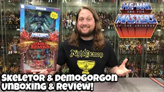 Skeletor & Demogorgon Masters of the Universe Stranger Things Unboxing & Review!