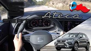 2022 SEAT Ateca 2.0 TSI 190 (140kW) POV 4K [Test Drive Hero] #69 ACCELERATION, ELASTICITY & DYNAMIC