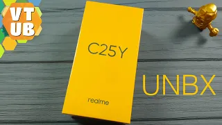 realme C25Y - Распаковка | Комплектация | Внешний Вид
