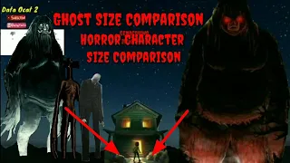 Horror character size comparison || Ghost