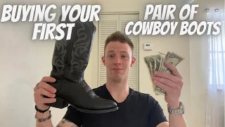 Five Tips For Buying Your First Pair Of Cowboy Boots !