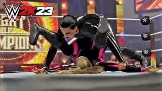 Rhea Ripley vs Natalya Smackdown Women's Championship Match Night Of Champions - WWE 2K23 Gameplay