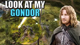 My Gondor Is Amazing | GAMEPLAY | BFME 1 Patch 2.22