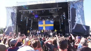 Sweden National Anthem - Astral Doors - Sweden Rock Festival 2018