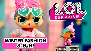 BBs Winter Fashion Show! | Holiday Present Surprise! | L.O.L. Surprise!