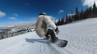 Insta360 ONE X2: Empty Resort Snowboarding