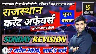 rajasthan current affairs today | 7 April 2024 | current affairs 2023 | today current affairs