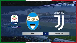 Serie A 2018-19, g32, SPAL - Juventus