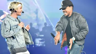 Justin Bieber With Chance The Rapper Live Performane Made In America 2021