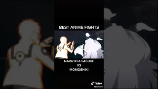 Naruto & sasuke vs momoshiki