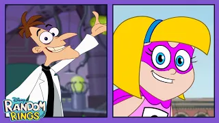 Dr. Doofenshmirtz Calls Hamster & Gretel 📞 | Phineas and Ferb | Random Rings | @disneychannel