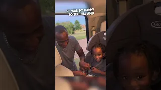 This grandpa’s reaction seeing his grandson is so wholesome ❤️