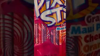 MOST SATISFYING PIXY STIX CANDY FILLED FUN STRAW#short #candy #filled #pixy #stix #satisfying