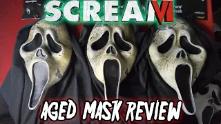 Scream 6 Official Aged Ghostface Mask Review!