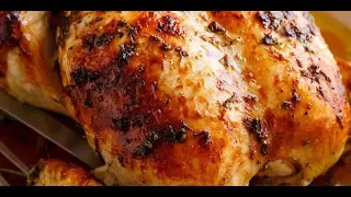 Garlic Herb Butter Roast Chicken