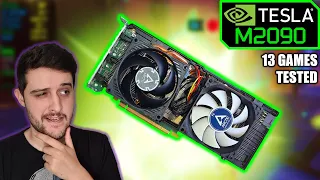 Gaming on an Nvidia Tesla M2090... Actually Decent?!