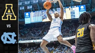 Appalachian State vs. North Carolina Men's Basketball Highlights (2021-22)