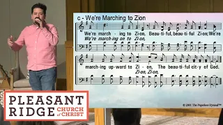 We're Marching to Zion (congregational worship song with lyrics and notes)