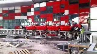Ferrari World - Formula Rossa Roller Coaster Testing