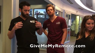 CHICAGO MED: Colin Donnell and Nick Gehlfuss Show Off the Set (Part 1)