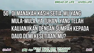 ALKITAB SUARA - DAY 30 (MAZMUR 89 - 92)  BREAD OF LIFE