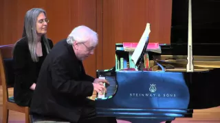 Richard Goode, pianist - Brahms: 4 Klavierstücke, Op. 119