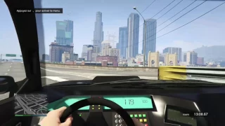 GTA V : 1st person parking entry with ruiner 2000 WITHOUT parachute