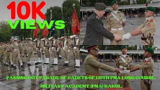 Passing Out parade of cadets of 149th PMA Long Course, Military Academy (PMA) Kakul #ispr #army