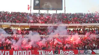 أول لحظات إشتعال الكورفا وأكبر كراكاج ألتراس تيحا بويز Ultras Teha Boys