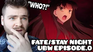 FATE/STAY NIGHT | UNLIMITED BLADE WORKS | EPISODE 0 | NEW ANIME FAN REACTION!