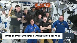 Starline spacecraft dealing with leaks to dock at ISS