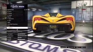 GTA 5 - Grotti turismo R full customization AWESOME LOOKS