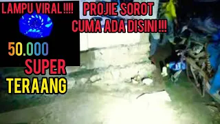 cara pasang lampu projie sorot Terang dibeat#lampuprojiesorot#lamputembak#shoope