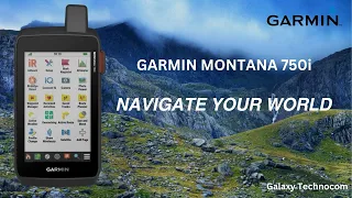 GARMIN MONTANA 750i GTC Video